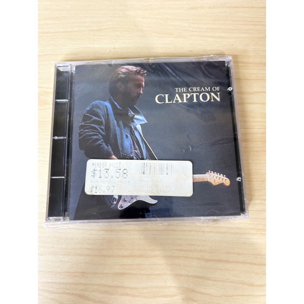 Eric Clapton The Cream of Clapton CD‎ 1995 Compilation 19 Tracks Polydor Sealed